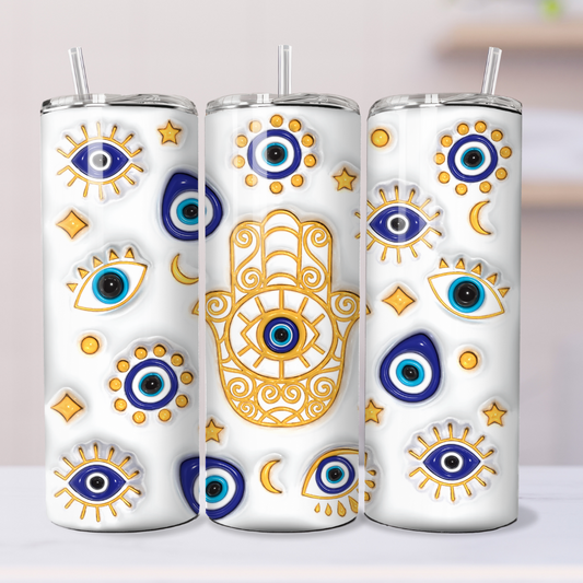 Hamsa Hand 20oz Tumbler Inflated