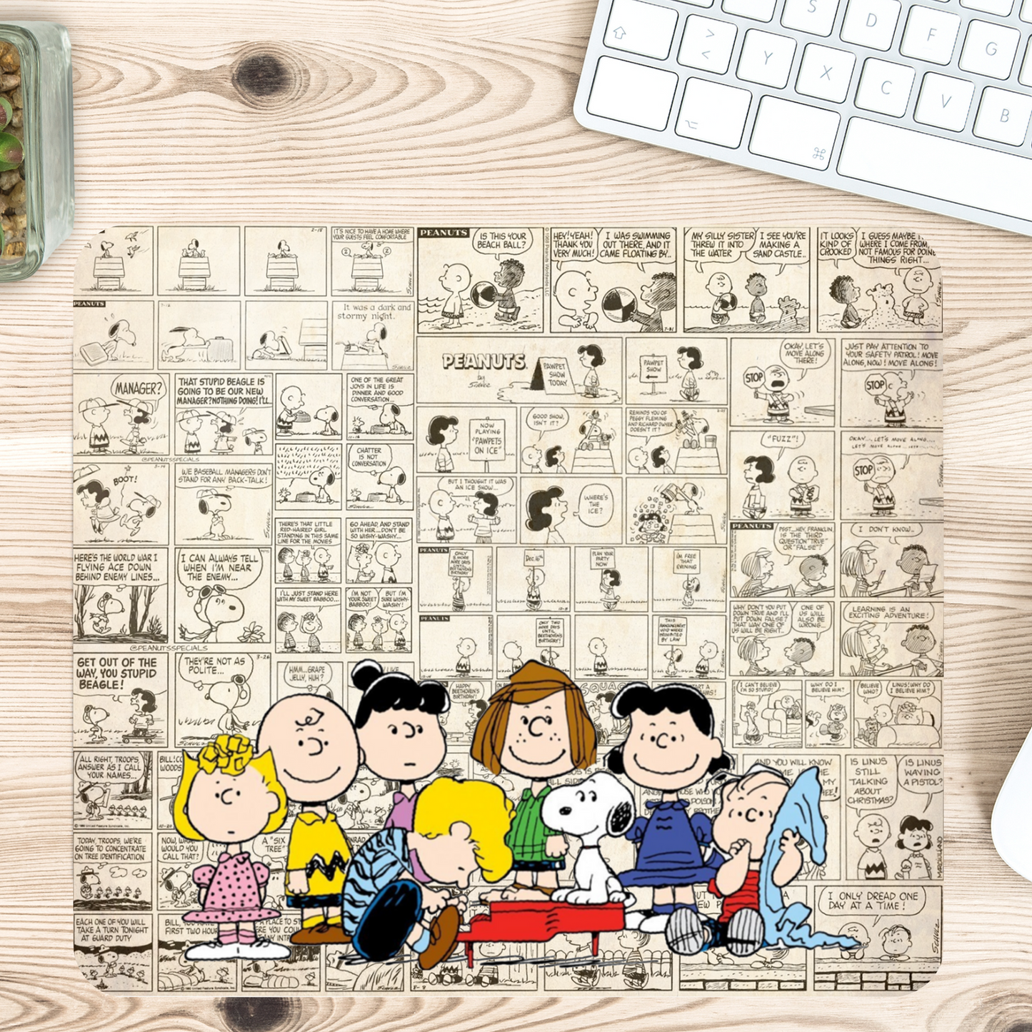 Personalized  Peanuts/Charlie Brown Mouse Pad