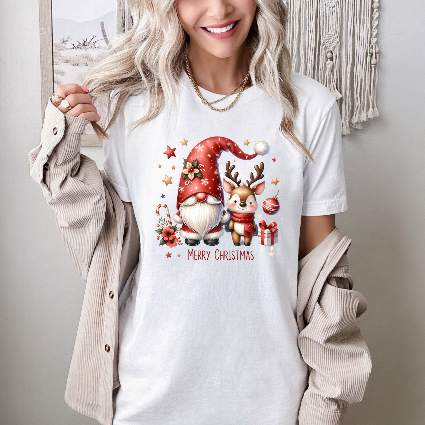 Merry Christmas Gnome T-Shirt