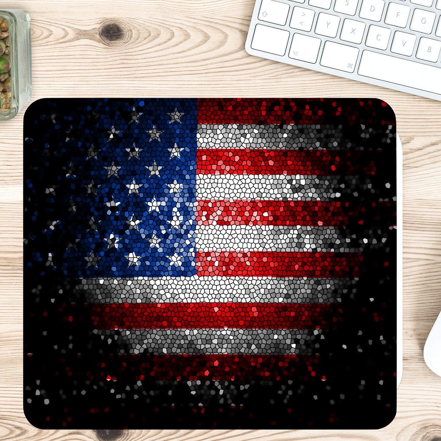 USA mouse pad