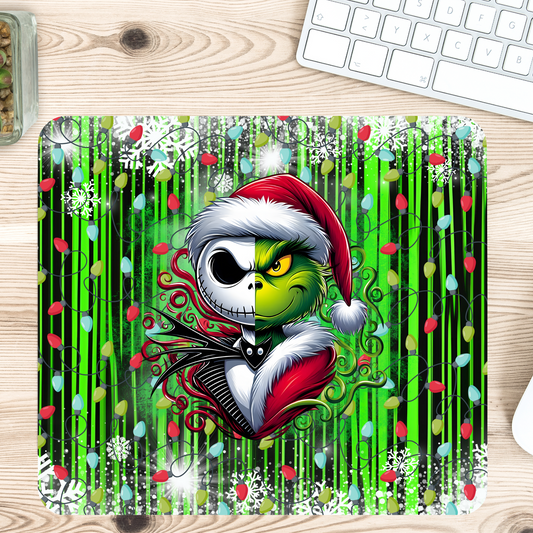 Grinch vs Jack Mouse Pad