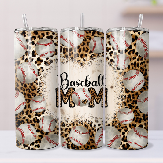 Baseball Mom 20oz Skinny Tumbler