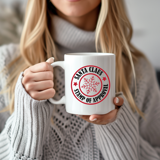 Santa claus Stamp Mug