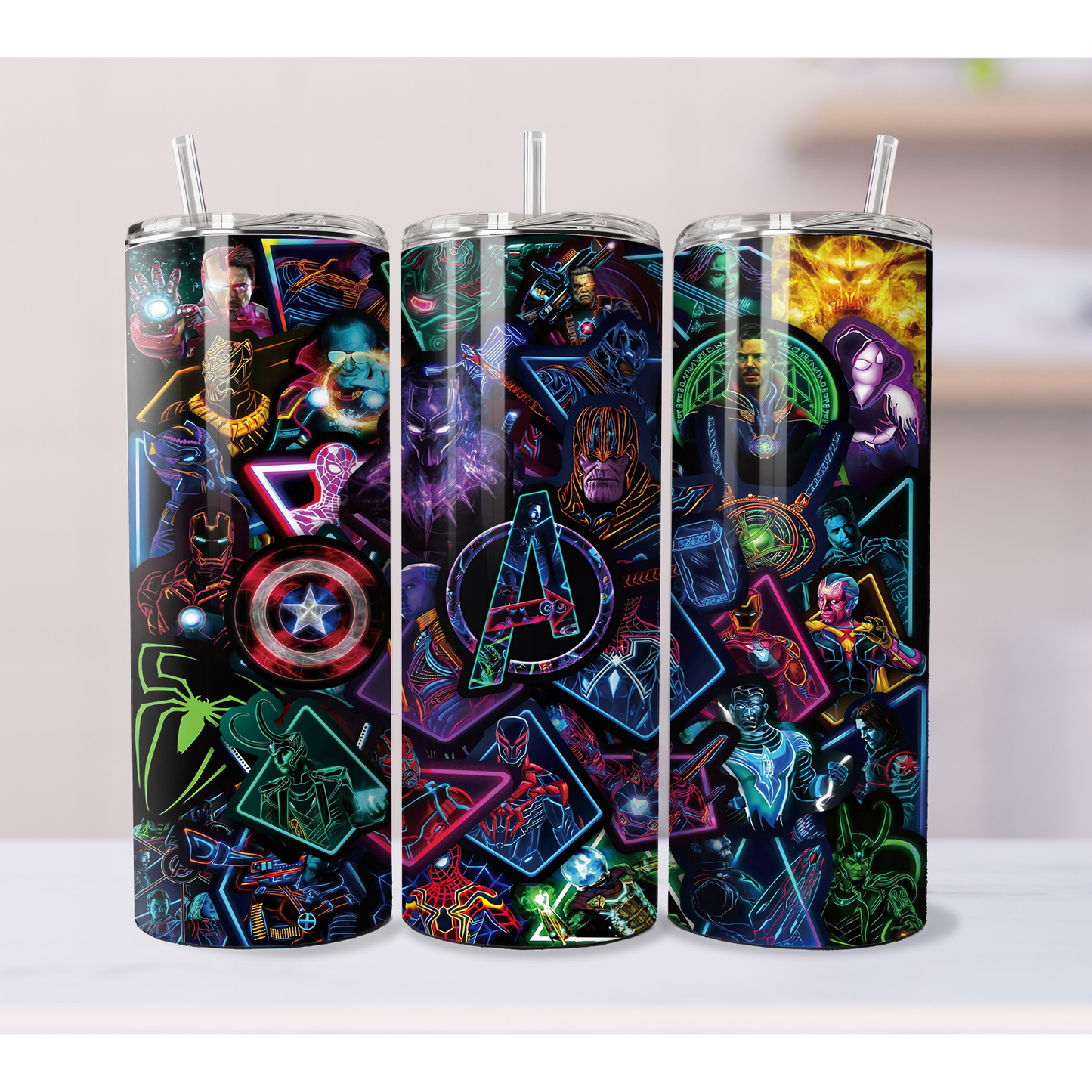 Super Heroes 20oz Tumbler