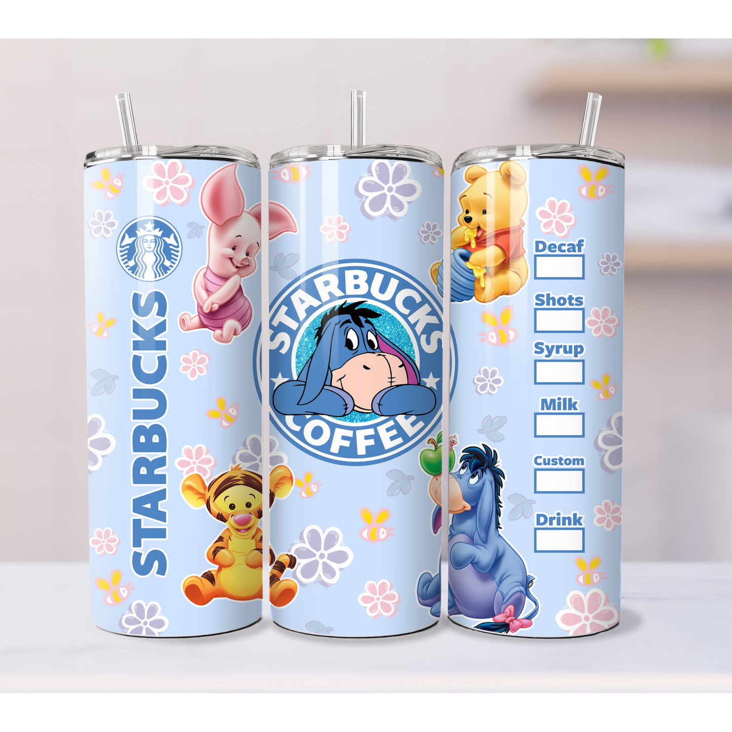 Blue Winnie 20oz Tumbler