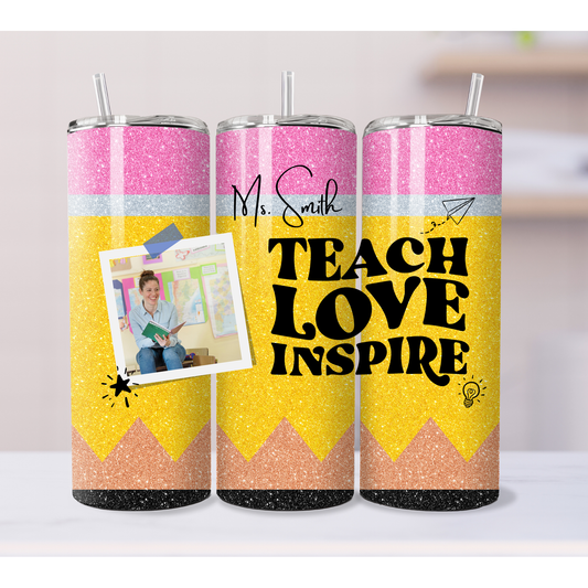 Custom Teacher 20oz Tumbler