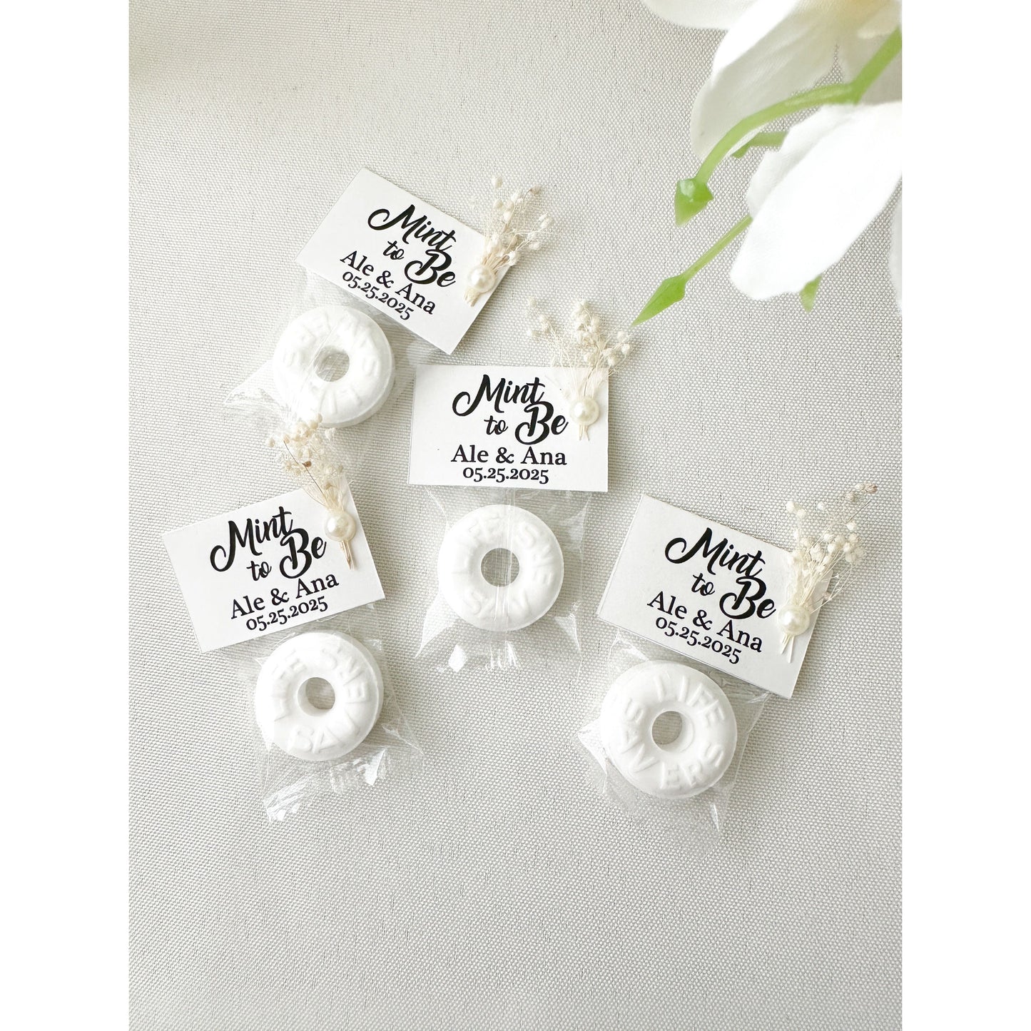 12 pack Personalized Mints