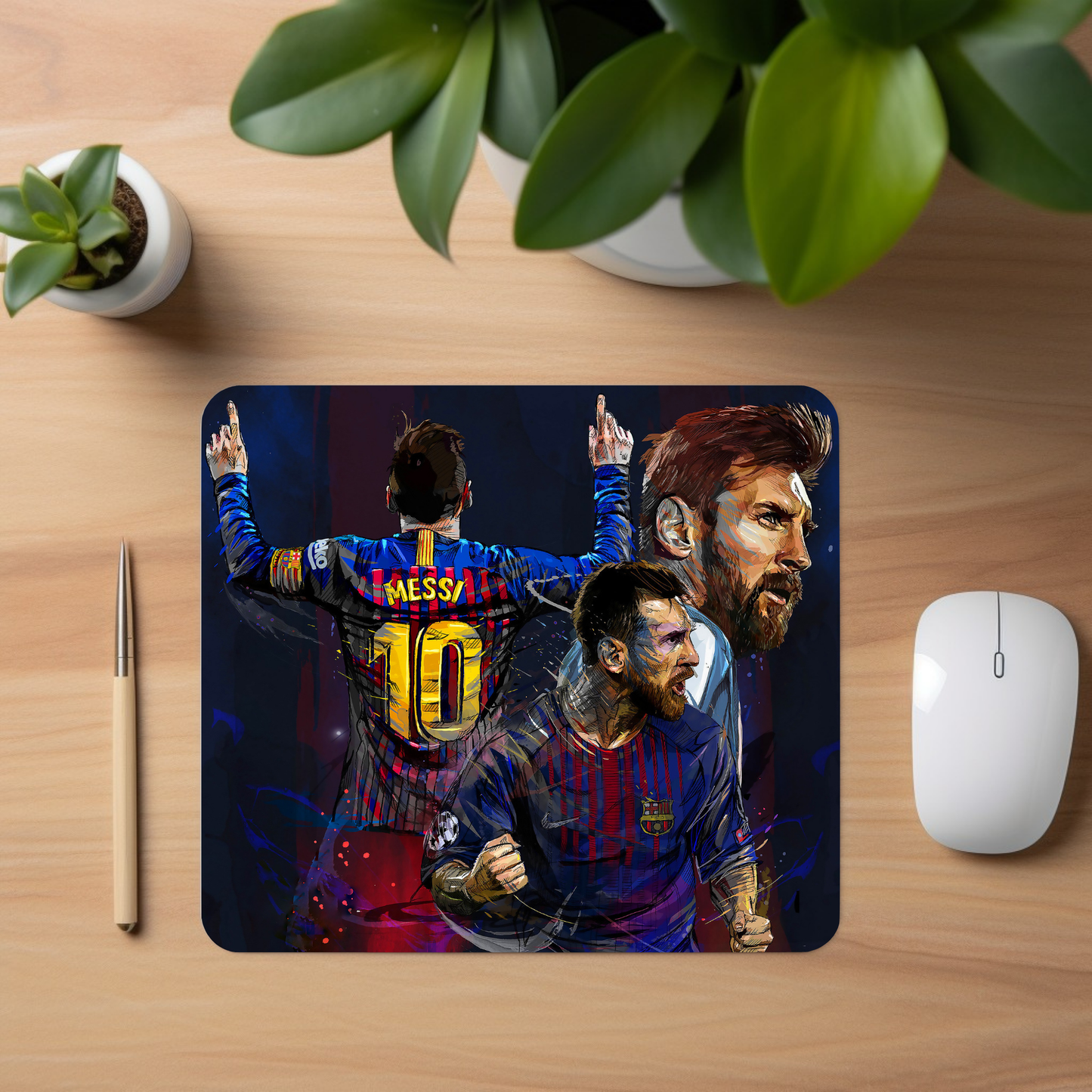 Messi Barca Mouse Pad